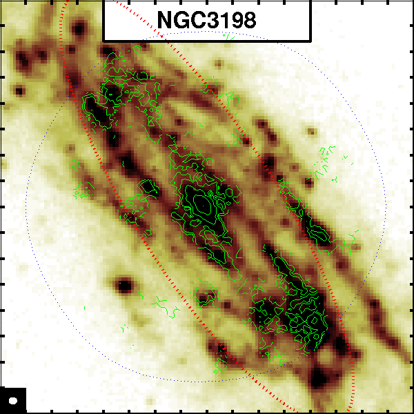 NGC3198 infrared