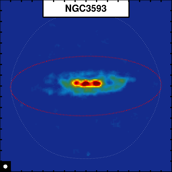 NGC3593 CO