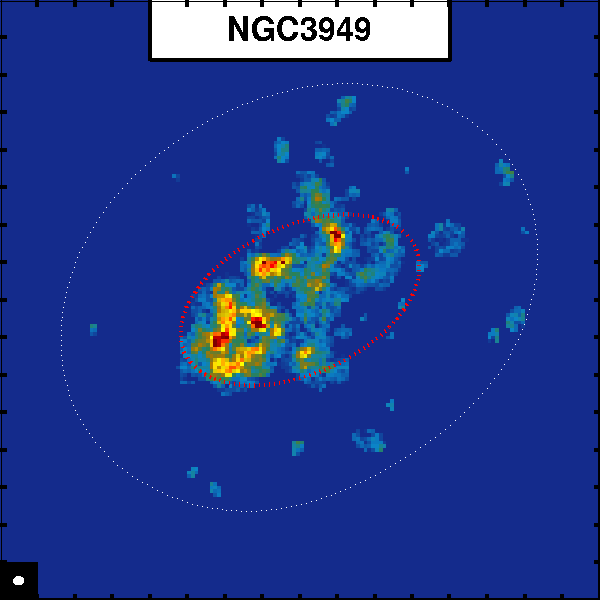 NGC3949 CO