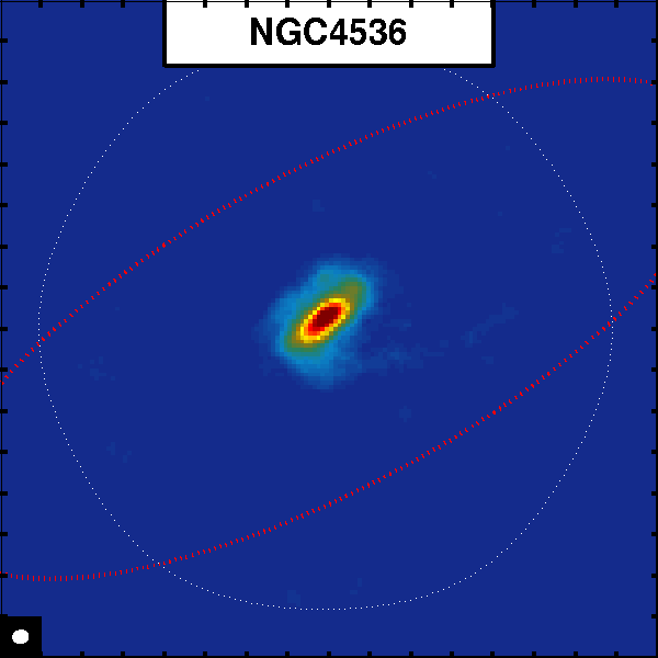 NGC4536 CO