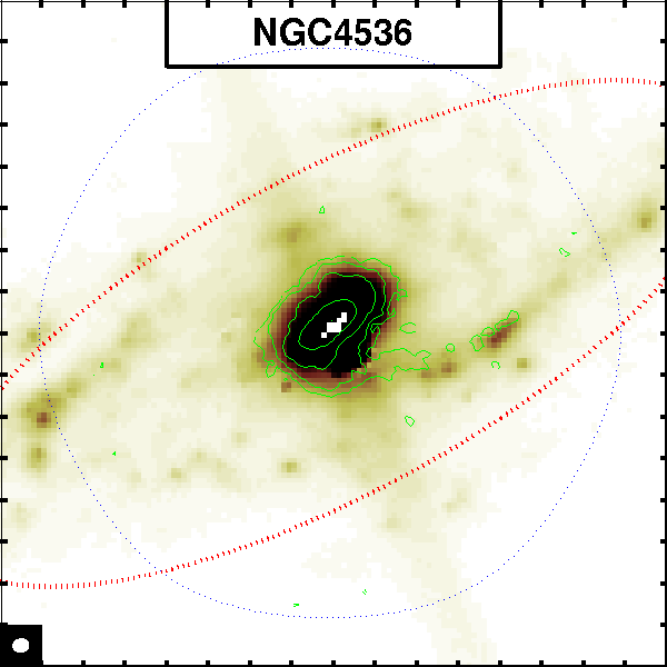 NGC4536 infrared