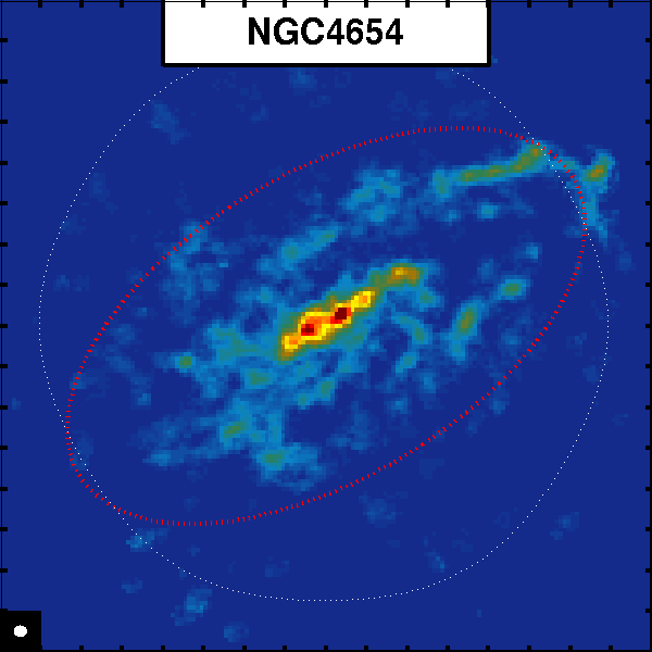 NGC4654 CO