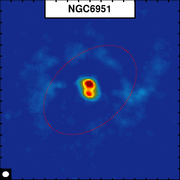 NGC6951 CO