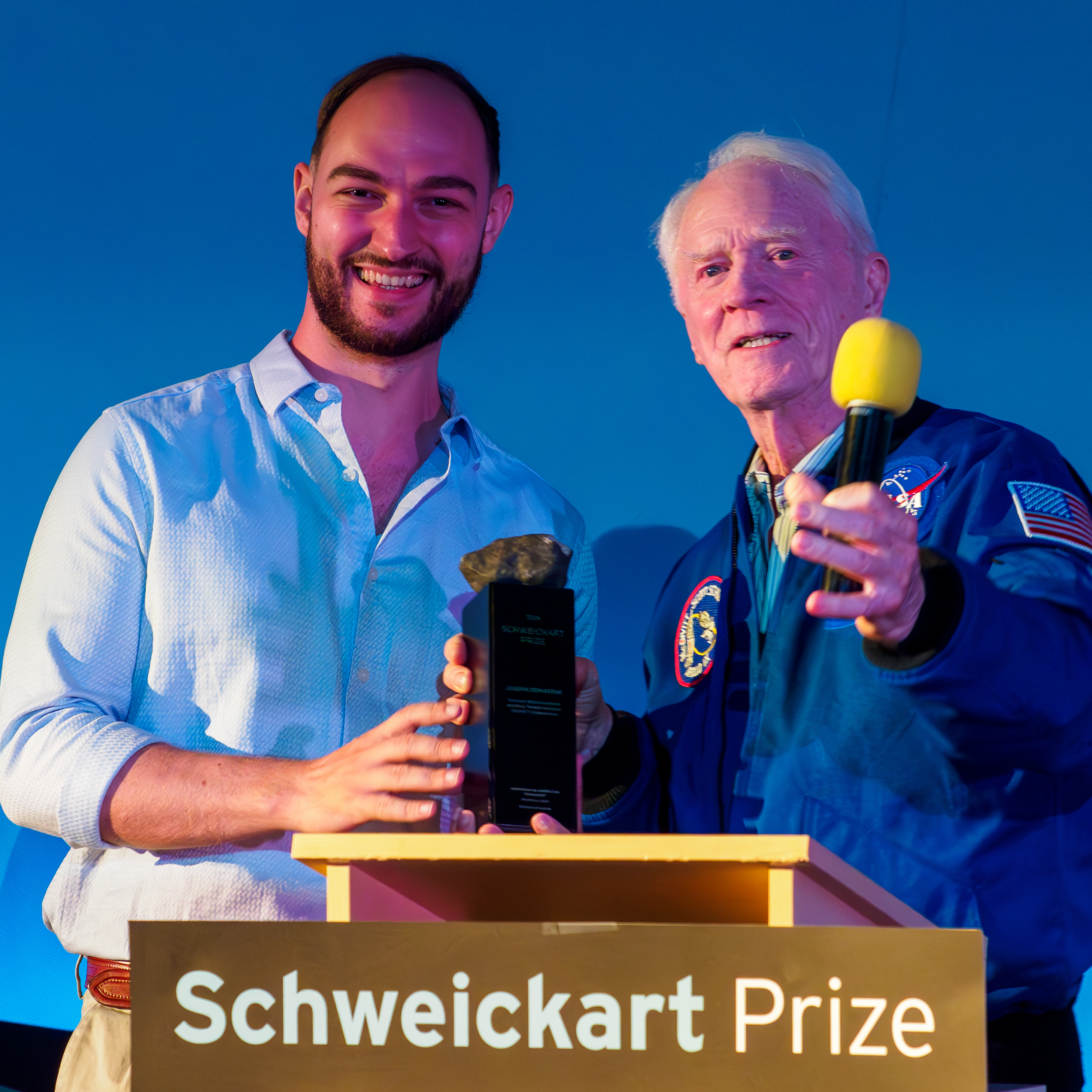 Joseph DeMartini wins the Schweickart Prize