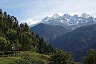 Pandim range from Tshoka, Goechala trek (Day 8), Sikkim, India (2008/05/26)