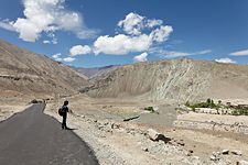 Indus River, Road to Jingchan, near Spitok, Ladakh, India (2012/07/27)