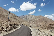 Road to Jingchan, near Spitok, Ladakh, India (2012/07/27)