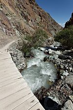 Jingchan Creek crossing, Hemis National Park, Ladakh, India (2012/07/28)