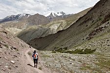 Approaching Ganda La base camp, Hemis National Park, Ladakh, India (2012/07/28)