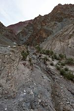 2010 landslide area, trail to Skyu, Hemis National Park, Ladakh, India (2012/07/30)