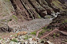 Chuskyurmo Creek crossing, Hemis National Park, Ladakh, India (2012/08/06)