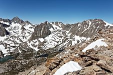 Two Eagle Peak from Sky Haven, Sierra Nevada range, near Big Pine, CA (2011/07/10)