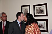 Civil ceremony (newlywed kiss), Arlington, VA (2007/05/01)