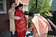 Post-wedding homecoming ceremony, Arlington, VA (2007/05/14)