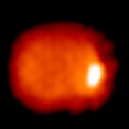 Radio image of the Sun