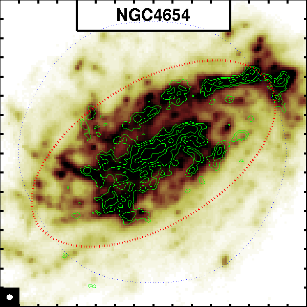 NGC4654 infrared