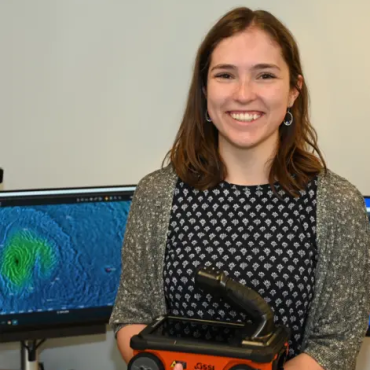 Riley McGlasson; young woman, brown hair