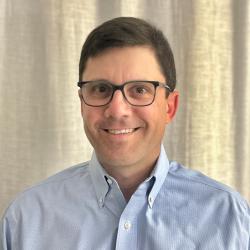 Brad Cenko; man, short hair, glasses