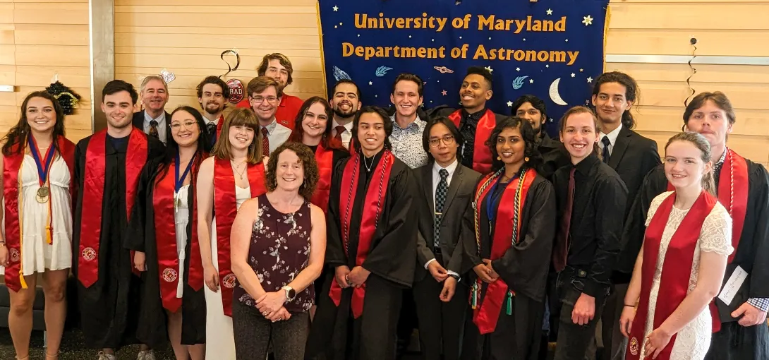 UMD astronomy students