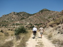6/30/07, Montnegre (near Alicante). Nice arid landscape. That's Lance ... Slide 27