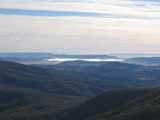 
Fog in the valley.
