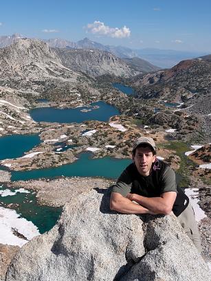 Overlooking Bishop Pass