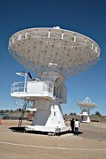 Leighton dish, CARMA array, Cedar Flat, near Big Pine, CA (2006/05/05)