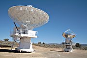 10m and 6m dishes, CARMA array, Cedar Flat, near Big Pine, CA (2006/05/05)