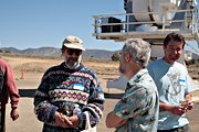 Mel Wright, James Lamb, and Dave Hawkins, Cedar Flat, near Big Pine, CA (2006/05/05)