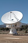 Leighton dish, CARMA array, Cedar Flat, near Big Pine, CA (2006/05/05)