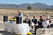 CARMA dedication, Cedar Flat, near Big Pine, CA (2006/05/05)