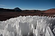 Penitentes, Cerro Sairecabur, Andes mountains, near San Pedro, Chile (2007/12/06)