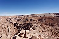 Valle de la Luna from Pukara de Quitor, near San Pedro de Atacama, Chile (2008/06/22)