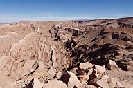 Valle de la Luna from Pukara de Quitor, near San Pedro de Atacama, Chile (2008/06/22)