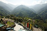 View from Royal Demazong Hotel, Gangtok, Sikkim, India (2008/05/17)