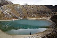 Samiti Lake, Goechala region, eastern Himalayas, Sikkim, India (2008/05/24)