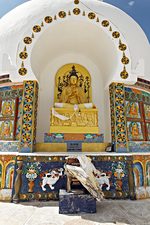 Shanti Stupa, Leh, Ladakh, India (2012/07/25)