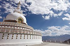 Shanti Stupa, Leh, Ladakh, India (2012/07/25)