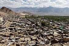 Leh from Leh Palace, Leh, Ladakh, India (2012/07/25)