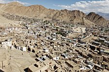 Leh from Leh Palace, Leh, Ladakh, India (2012/07/25)