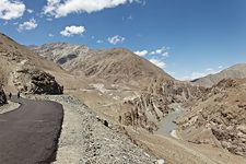 Road to Jingchan, near Spitok, Ladakh, India (2012/07/27)