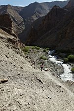 Hemis National Park boundary, near Jingchan, Ladakh, India (2012/07/28)