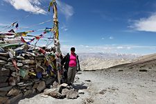 At Ganda La, Hemis National Park, Ladakh, India (2012/07/29)