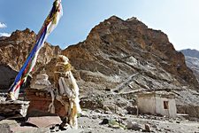 Techa monastery, near Umlung, Hemis National Park, Ladakh, India (2012/08/02)