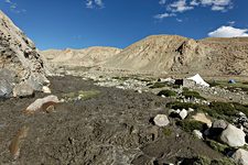 Nimaling Creek in a torrent, Thachungtse, Hemis National Park, Ladakh, India (2012/08/02)