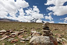 Kang Yatse from ridge near Nimaling, Hemis National Park, Ladakh, India (2012/08/03)