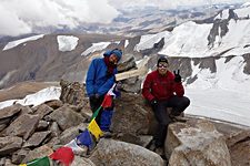 Atop Dzo Jongo (east summit), Hemis National Park, Ladakh, India (2012/08/05)