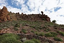 Eroded mudstone, Chuskyurmo, Hemis National Park, Ladakh, India (2012/08/06)