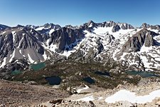 Big Pine Lakes and Palisade Glacier, Sierra Nevada range, near Big Pine, CA (2011/07/10)