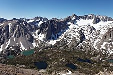 Big Pine Lakes and Palisade Glacier, Sierra Nevada range, near Big Pine, CA (2011/07/10)